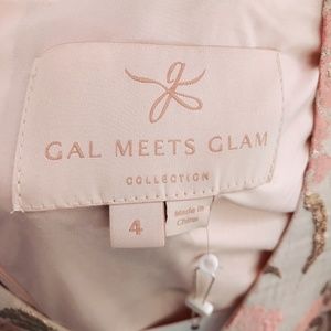 adair pink passion rose jacquard fit & flare dress